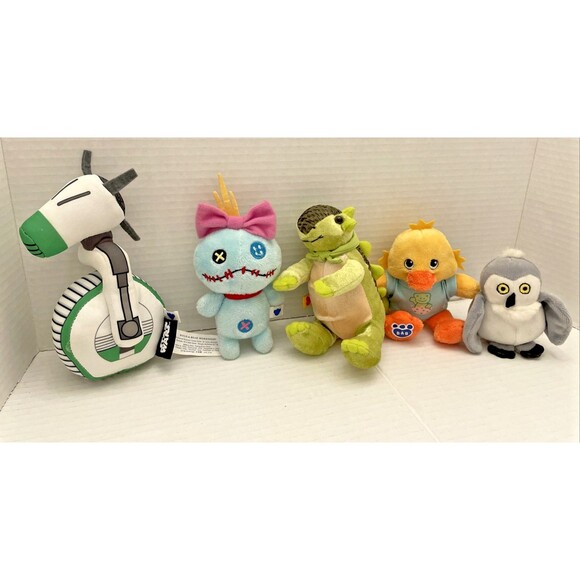 Build A Bear Mixed Lot Mini Plush Star Wars,Scrump, Dino, Duck, Harry Potter Owl - Picture 13 of 13